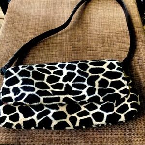 🐄Print Handbag🌸pink inside